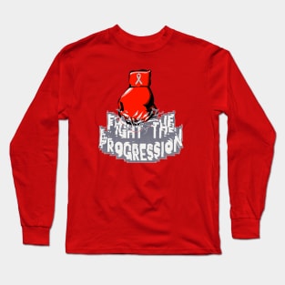 Fight Against The Progression Parkinsons Awareness Long Sleeve T-Shirt